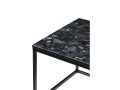 Stolik kawowy Accent Black Crystal Labradoryth prostokąt