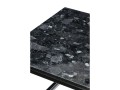 Stolik kawowy Accent Black Crystal Labradoryth prostokąt