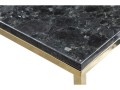 Konsola Accent Black Crystal Labradoryth podstawa złota lśniąca
