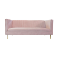 Sofa Parisian Velvet Pudrowy róż
