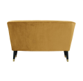 Sofa Muszla Musztardowa