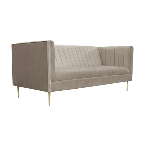 Sofa Parisian Velvet odcienie beżu