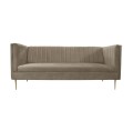 Sofa Parisian Velvet odcienie beżu