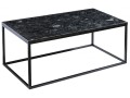 Stolik kawowy Accent Black Crystal Labradoryth prostokąt
