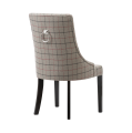 Krzesło Burberry w kratę z kołatką