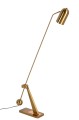 Lampa podłogowa Crane złoto - miedziana