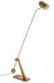 Lampa podłogowa Crane złoto - miedziana