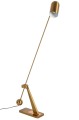 Lampa podłogowa Crane złoto - miedziana
