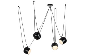 Lampa wisząca EYE 4 - aluminium