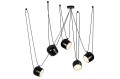 Lampa wisząca EYE 5 - aluminium 