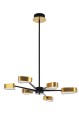 Lampa wisząca Galaxia czarno - złota