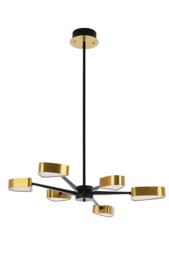 Lampa wisząca Galaxia czarno - złota