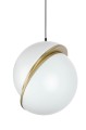 Lampa wisząca Globe 38 złota