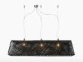 Lampa wisząca KOMODO Czarna