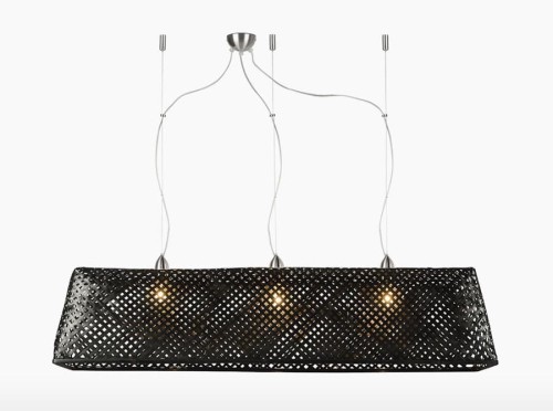 Lampa wisząca KOMODO Czarna