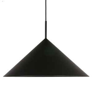 Lampa wisząca Triangle metalowa czarna L