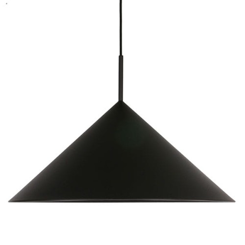 Lampa wisząca Triangle metalowa czarna L