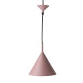 Lampa wisząca Triangle metalowa fioletowa M