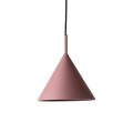 Lampa wisząca Triangle metalowa fioletowa M