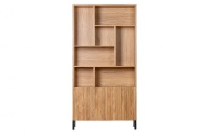 Szafka regał Gravure dąb naturalny