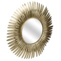Lustro złote Feather