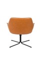 Fotel Lounge Nikki brązowy
