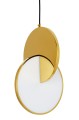 Lampa wisząca DISCO złota Moosee