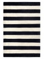 Dywan zewnętrzny/ wewnętrzny w kremowo - czarne pasy