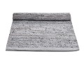 Szary dywan skórzany z recyclingu LEATHER LIMESTONE
