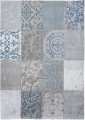Niebieski dywan Patchwork Bruges Blue