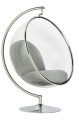 Fotel Bubble Stand chrom tkanina