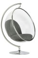 Fotel Bubble Stand chrom tkanina