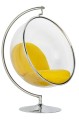 Fotel Bubble Stand chrom tkanina