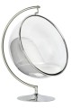Fotel Bubble Stand chrom ekoskóra