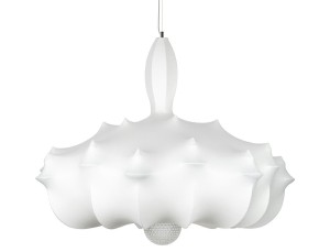 Lampa wisząca RAGNATELA 150 biała z kompozytu