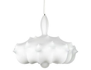 Lampa wisząca RAGNATELA 110 biała z kompozytu