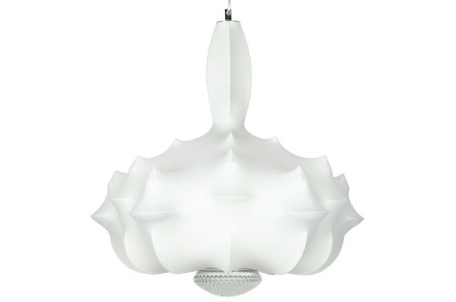 Lampa wisząca RAGNATELA 80 biała z kompozytu