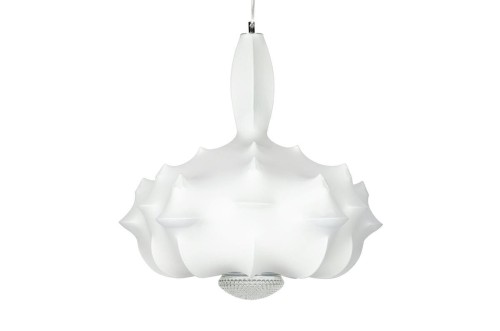 Lampa wisząca RAGNATELA 60 biała z kompozytu
