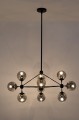 Lampa wisząca PLANETARIO 10 - klosze dymione