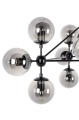 Lampa wisząca PLANETARIO 10 - klosze dymione