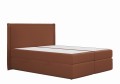 Łóżko kontynentalne Qbic z pojemnikiem ceglane