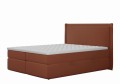 Łóżko kontynentalne Qbic z pojemnikiem ceglane