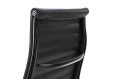 FOTEL BIUROWY SKÓRA NATURALNA 119 ALL BLACK