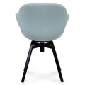 Krzesło Malmo tapicerowane miętowe