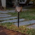 Lampa ogrodowa Greta Solar czarna 5 w 1 