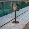 Lampa ogrodowa Greta Solar czarna 5 w 1 