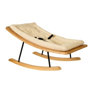 Leżaczek niemowlęcy Quax Rocking & Relax beżowy
