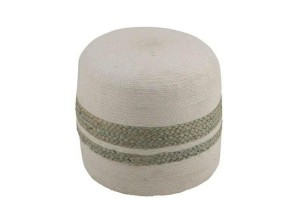 Pufa z juty Hassock Sage