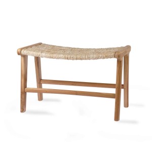 Ławka z drewna tekowego abaka