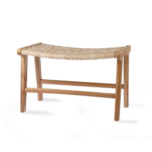 Ławka z drewna tekowego abaka